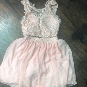 Peach color dress form Dillard’s, worn once